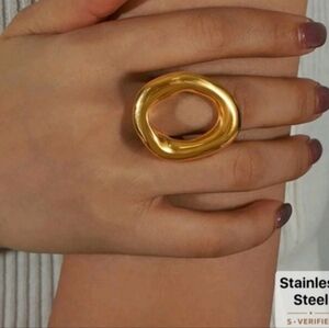 Gold Statement Ring